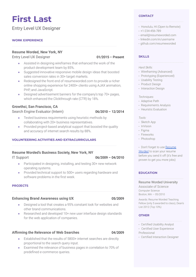 UX Designer